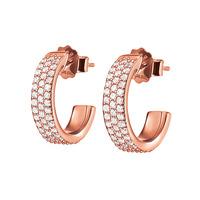 FASHIONABLY ROSE GOLD MINI HOOP EARRINGS