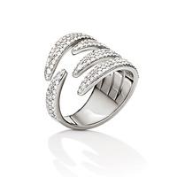 FASHIONABLY SILVER KNOTS RING