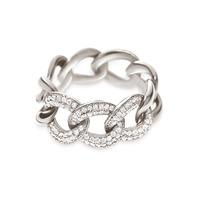 FASHIONABLY SILVER KNOTS RING