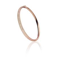 FASHIONABLY ROSE GOLD TUBE BANGLE