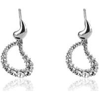 Fashionvictime - Woman Earrings - Rhodium Plated - Crystal - Trendy Jewellery women\'s Earrings in Other