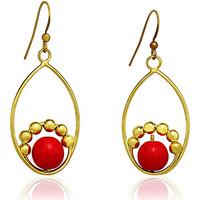 fashionvictime woman earrings fancy base metal resin trendy jeweller w ...