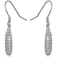 fashionvictime woman earrings silver 925 cubic zirconia timeless jewel ...