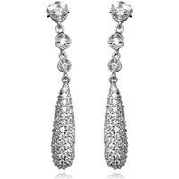 fashionvictime woman earrings tear silver 925 cubic zirconia chic je w ...