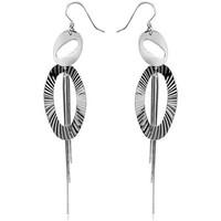 fashionvictime woman earrings oval silver 925 trendy jewellery womens  ...