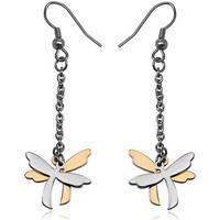 fashionvictime woman earrings dragonfly stainless steel trendy jewelle ...