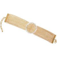 Fashionvictime - Woman Bracelet - Rhodium Plated - Cubic Zirconia - Trendy Jew women\'s Bracelet in Other