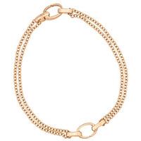 Fabergé Treillage 18ct Rose Gold Dual Charm Bracelet