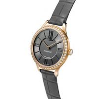 Faberge Watch Lady 18ct Rose Gold Anthracite Dial