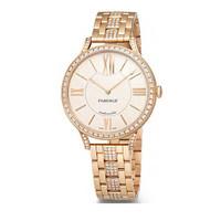 Faberge Watch Lady 18ct Rose Gold Watch Silver Dial