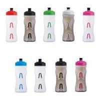 fabric cageless water bottle 600ml cleargreen
