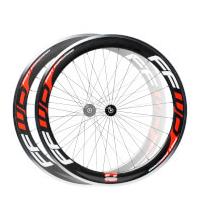 Fast Forward F6C Carbon/Alloy 24/28 Spoke Clincher Wheelset - Red Decals - Campagnolo