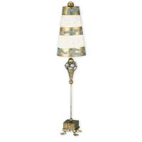 fbpompadourtl 1 light silver white and gold table lamp