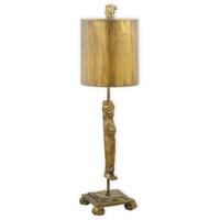 FB/CARYATID-G 1 Light Aged Gold Table Lamp