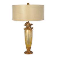 FB/BEINVILLE-M/T 1 Light Antiqued Mustard & Gold Table Lamp
