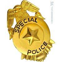 Fbi Badge Metal Accessory For Police Policeman Fancy Dress