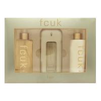 FCUK FCUK Gift Set Gift Set 100ml EDT + 250ml Body Lotion + 250ml Fragrance Mist