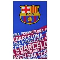 Fc Barcelona Towel Ip /kids Room/football Merchandise /red/blue/fc Barcelona