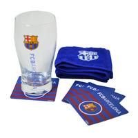 F.c. Barcelona Mini Bar Set Official Merchandise