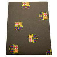 Fc Barcelona Official Printed Football Crest Table Cloth (140cm x 140cm) (grey)