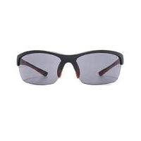 fcuk semi rimless wrap sunglasses