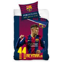 FC Barcelona Neymar Single Duvet Cover and Pillowcase Set