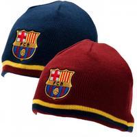 F.C. Barcelona Reversible Knitted Hat