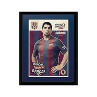 fc barcelona picture suarez 8 x 6