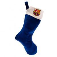 fc barcelona supersoft christmas stocking