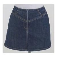 FCUK Jeans, size 10 blue denim mini skirt