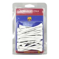 Fc Barcelona Official Golf (pack Of 30) - White