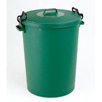 FD DUSTBIN 110L WITH LID GREEN 382068