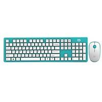 FD Ultra thin Power Saving 2.4GHz Wireless Keyboard and Mouse Combo for PC and Mac