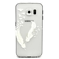 feather pattern tpu relief back cover case for galaxy s5 minis5galaxy  ...