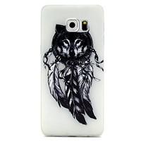 feathers pattern pattern relief glow in the dark tpu phone case for sa ...
