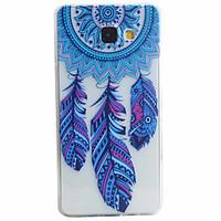 Feather Pattern Material TPU Phone Case For Samsung Galaxy A5(2016) A3(2016)