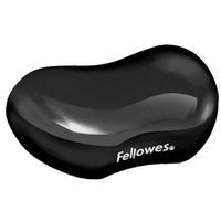 Fellowes Crystal Gel Flex Wrist Rest Black 9112301