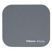 Fellowes Microban Mouse Mat Silver 5934004