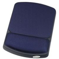 Fellowes Premium Gel Mouse Pad and Wrist Support Sapphire