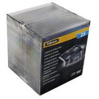 FELLOWES SLIM CD JEWEL CASES CLEAR PK 25