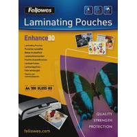 Fellowes Laminating Pouches A4 160 Micron 100 Pack