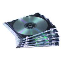 fellowes slimline cddvd jewel case 25pk