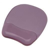 Fellowes Crystal Gel Mouse Pad - Purple
