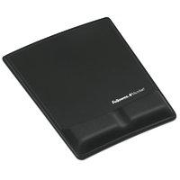 Fellowes Health-V Fabrik Support Mouse Pad - Black