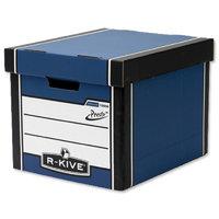 Fellowes R-kive Prm Presto Stbox Blu/wht - 10 Pack