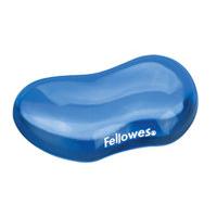 Fellowes Crystal Gel Flex Rest - Blue
