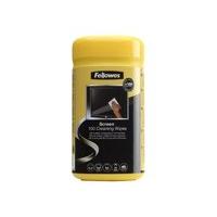 Fellowes Cleaning Wipes Tub 100 Wipes