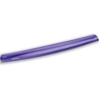 Fellowes Crystal Keyboard Anti Fatigue Wrist Rest Purple