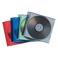 Fellowes Slimline Jewel Case 10 - Coloured