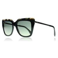 Fendi 0087S Sunglasses Havana Ruthenium Black CU1